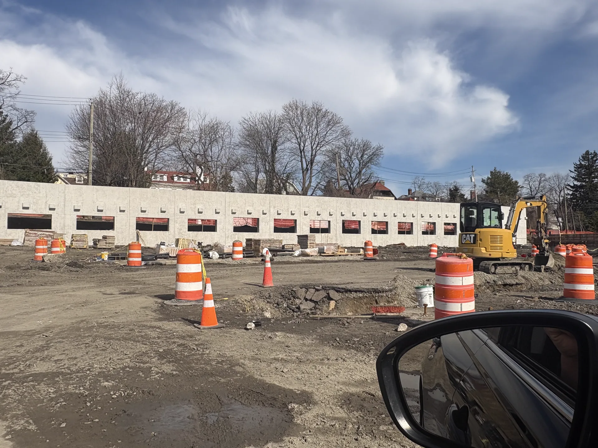 Commercial site concrete installation 16