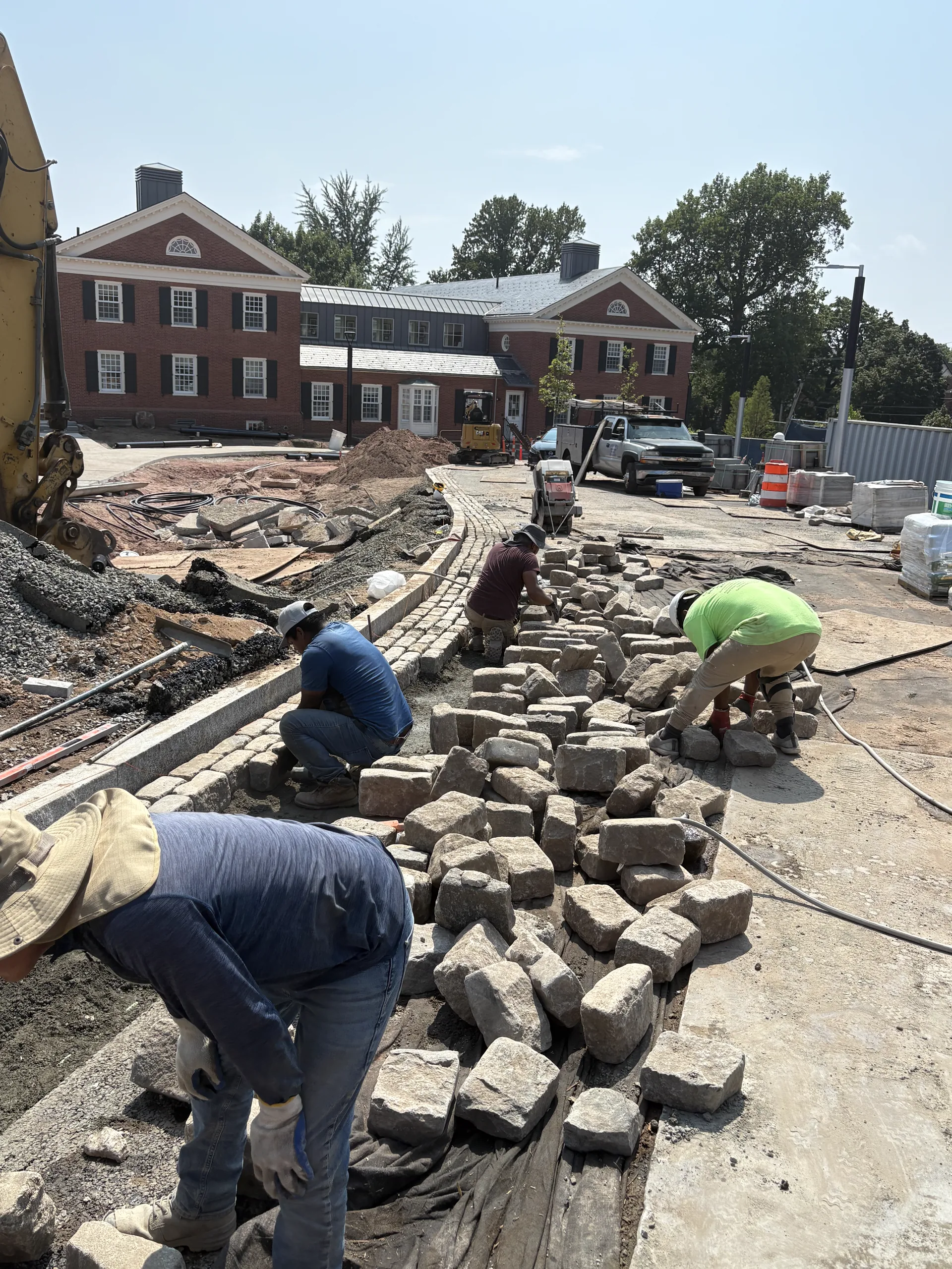 Masonry waterproofing and concrete protection work