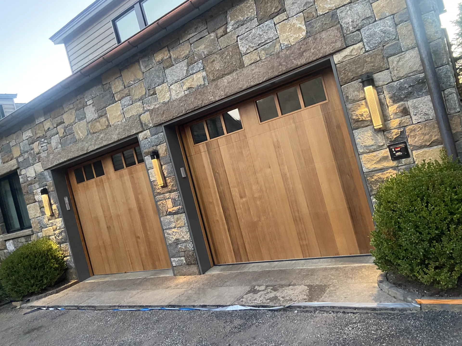 Residential bluestone and stonework project 2