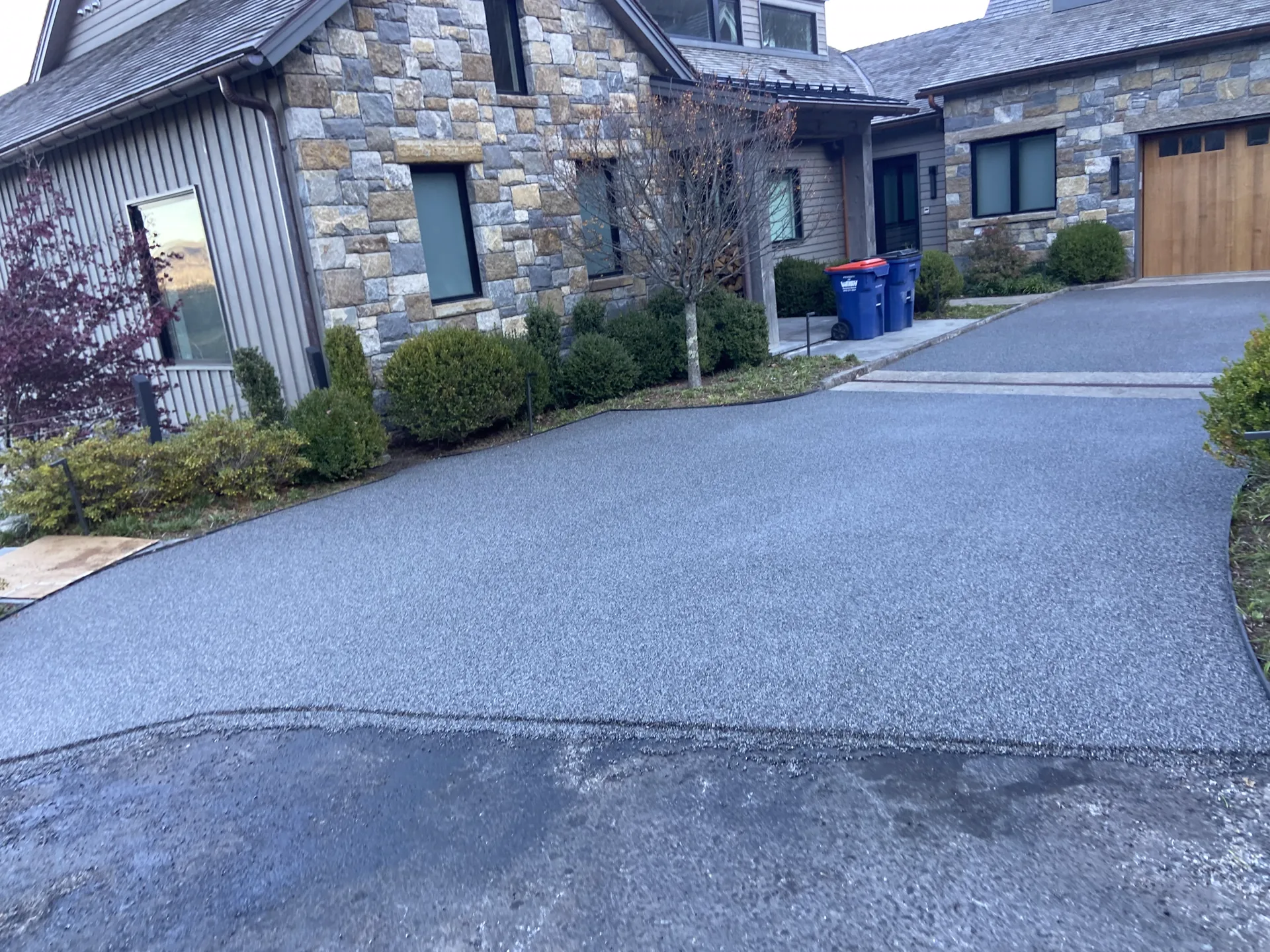 Residential bluestone and stonework project 8