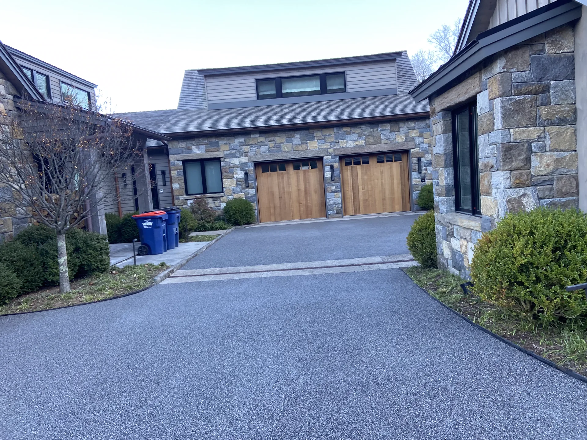 Residential masonry steps and walkway 9