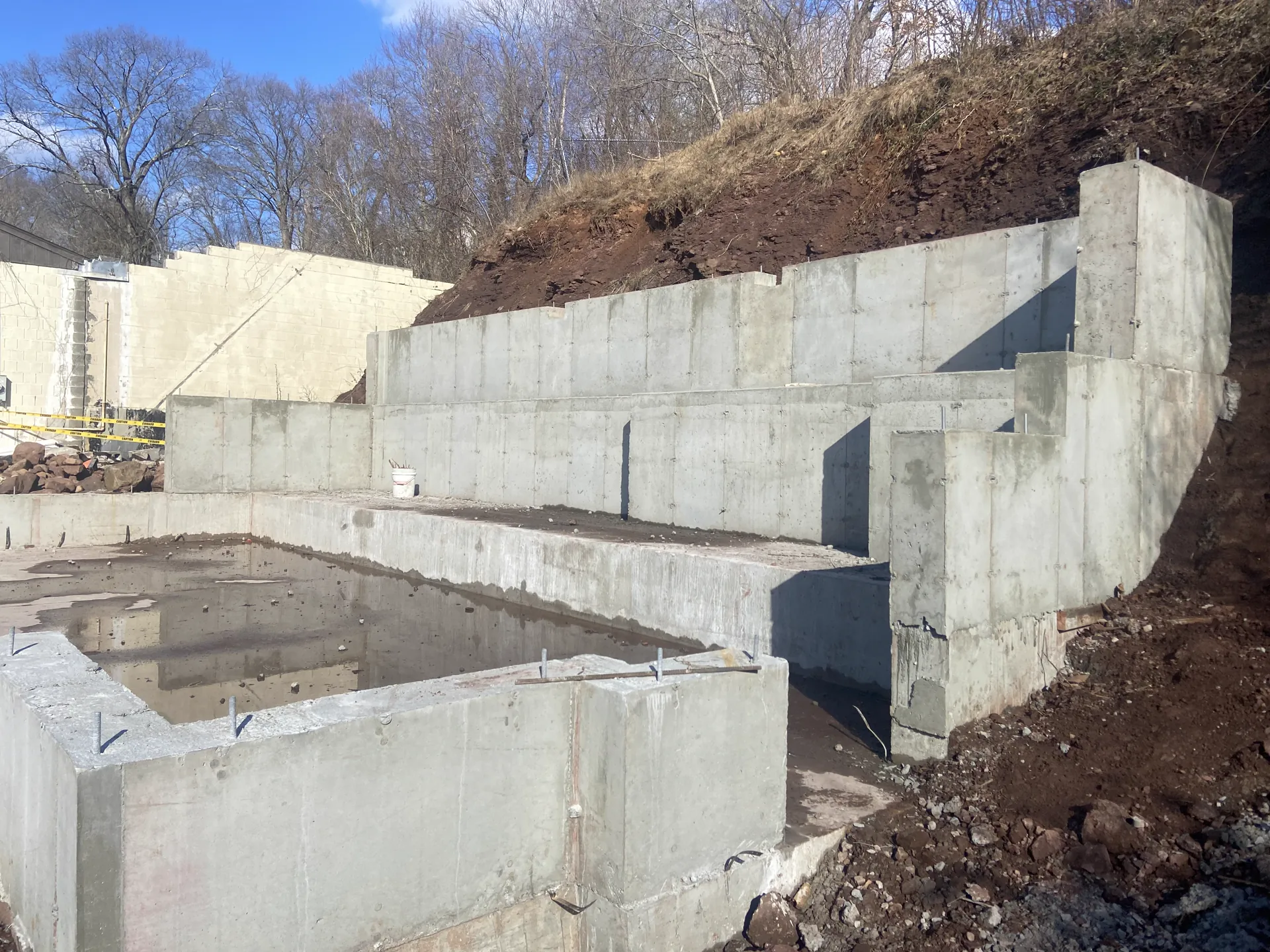 Residential masonry steps and walkway 15